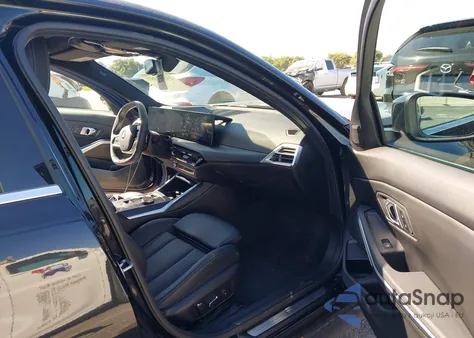 2025 BMW 330I z USA, uszkodzony, nr VIN 3MW69CW04S8F32236